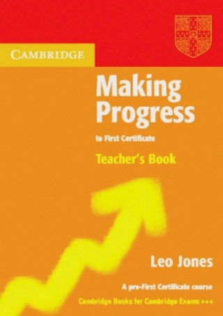 Kniha Making Progress. Teacher's Book Leo Jones