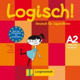 Hanganyagok Logisch! A2 - 2 Audio-CDs zum Kursbuch A2 Paul Rusch