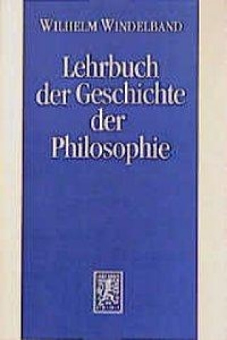 Kniha Lehrbuch der Geschichte der Philosophie Heinz Heimsoeth