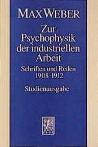 Kniha Max Weber-Studienausgabe Wolfgang Schluchter