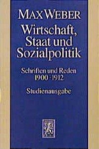 Kniha Max Weber-Studienausgabe Wolfgang Schluchter