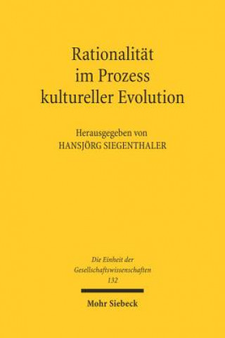 Knjiga Rationalitat im Prozess kultureller Evolution Hansjörg Siegenthaler