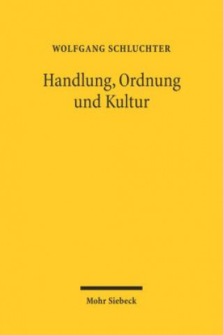 Carte Handlung, Ordnung und Kultur Wolfgang Schluchter