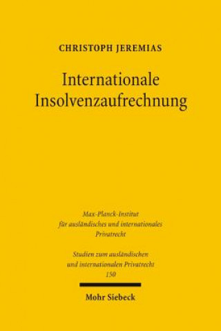 Carte Internationale Insolvenzaufrechnung Christoph Jeremias