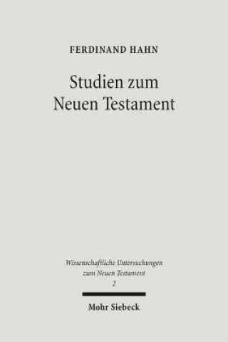 Libro Studien zum Neuen Testament Ferdinand Hahn