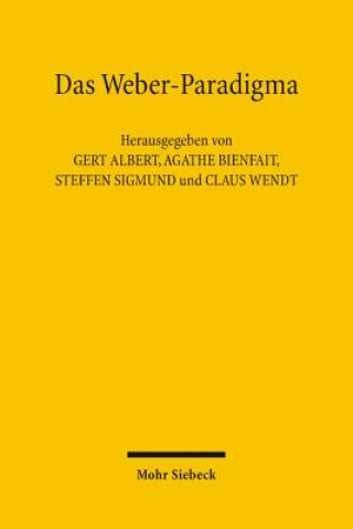 Knjiga Das Weber-Paradigma Gert Albert