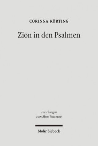 Buch Zion in den Psalmen Corinna Körting