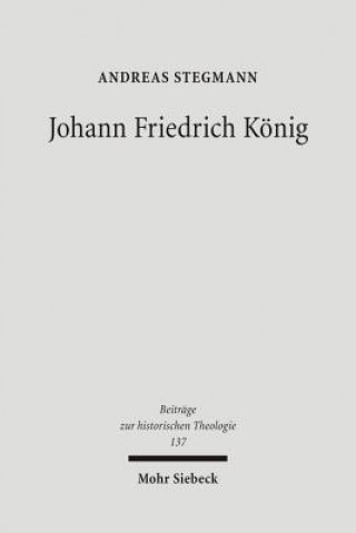 Livro Johann Friedrich Koenig Andreas Stegmann