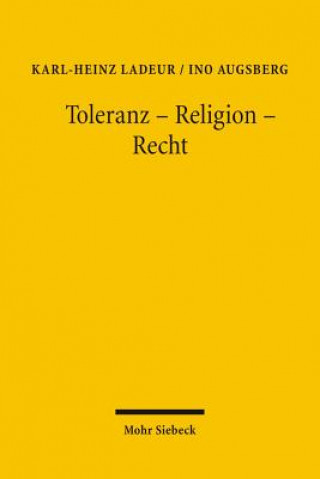 Kniha Toleranz - Religion - Recht Karl-Heinz Ladeur