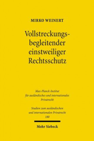 Livro Vollstreckungsbegleitender einstweiliger Rechtsschutz Mirko Weinert