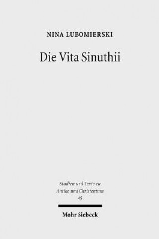 Könyv Die Vita Sinuthii Nina Lubomierski