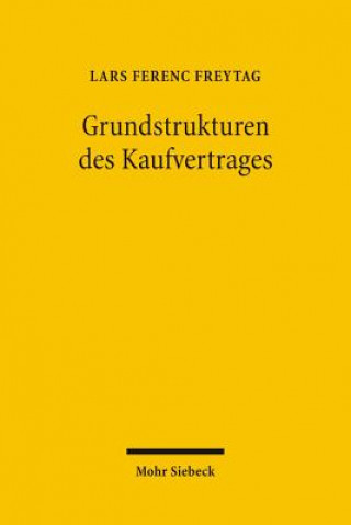 Kniha Grundstrukturen des Kaufvertrages Lars Ferenec Freytag