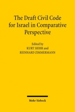 Kniha Draft Civil Code for Israel in Comparative Perspective Reinhard Zimmermann