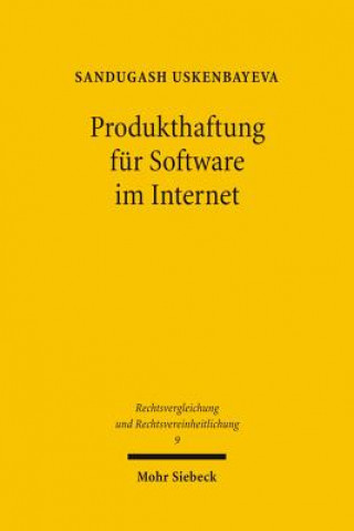 Книга Produkthaftung fur Software im Internet Sandugash Uskenbayeva