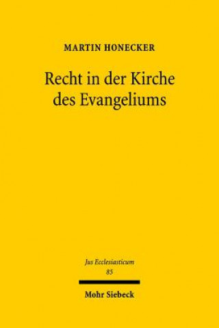 Carte Recht in der Kirche des Evangeliums Martin Honecker