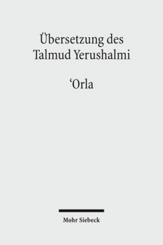 Book UEbersetzung des Talmud Yerushalmi Martin Hengel