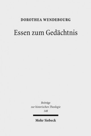 Книга Essen zum Gedachtnis Dorothea Wendebourg