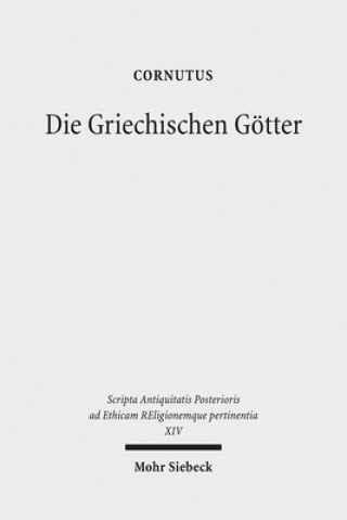 Kniha Die Griechischen Goetter Heinz-Günther Nesselrath