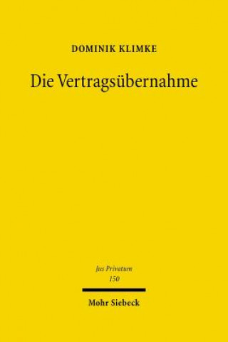 Libro Die Vertragsubernahme Dominik Klimke