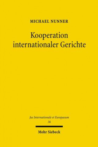 Libro Kooperation internationaler Gerichte Michael Nunner