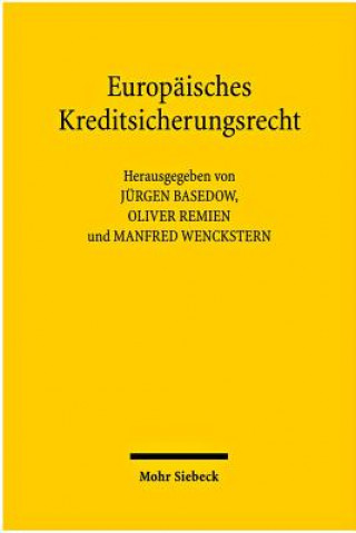Könyv Europaisches Kreditsicherungsrecht Jürgen Basedow