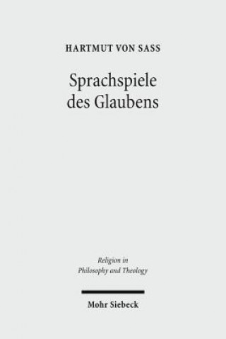 Książka Sprachspiele des Glaubens Hartmut von Sass