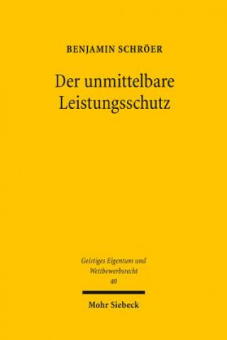 Книга Der unmittelbare Leistungsschutz Benjamin Schröer