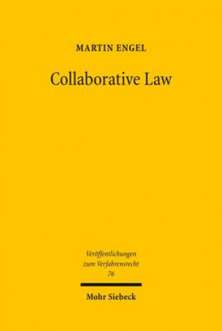 Kniha Collaborative Law Martin Engel