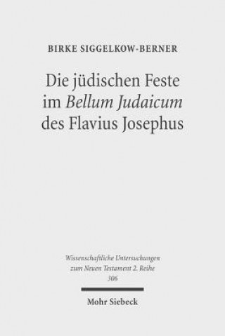 Könyv Die judischen Feste im Bellum Judaicum des Flavius Josephus Birke Siggelkow-Berner