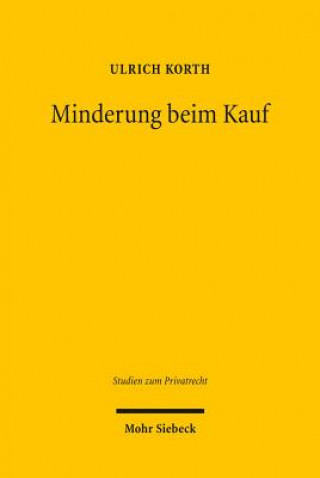 Buch Minderung beim Kauf Ulrich Korth