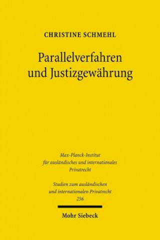 Książka Parallelverfahren und Justizgewahrung Christine Schmehl