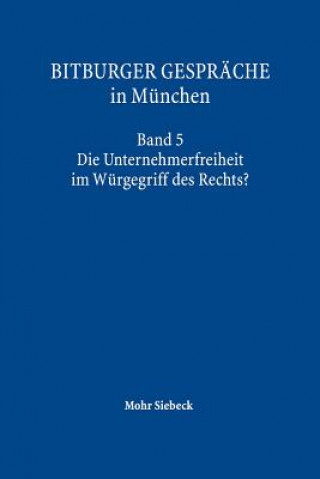 Libro Bitburger Gesprache in Munchen Gesellschaft f. Rechtspol. Trier