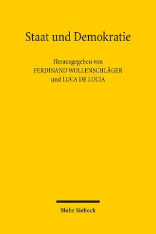 Buch Staat und Demokratie Ferdinand Wollenschläger