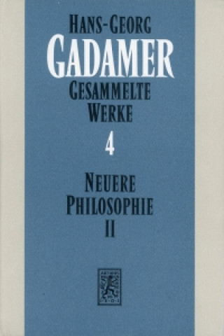 Książka Gesammelte Werke Hans-Georg Gadamer