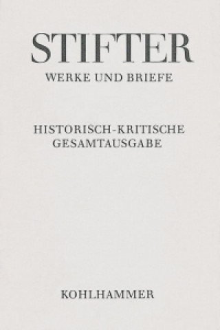 Carte Werke und Briefe I/4. Studien, Buchfassungen I Alfred Doppler