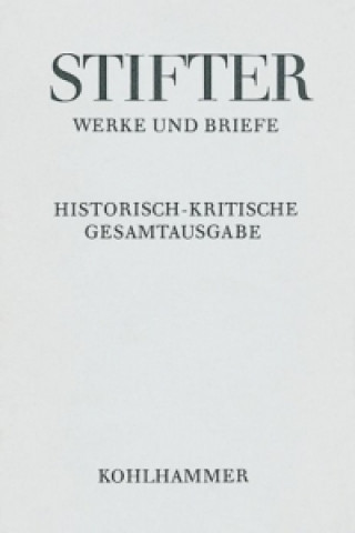 Kniha Werke und Briefe V/3. Witiko, Text. Eine Erzählung III Alfred Doppler