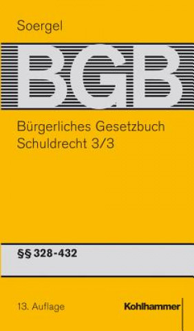 Kniha Bürgerliches Gesetzbuch mit Einführungsgesetz und Nebengesetzen (BGB) 5/3 Walther Hadding