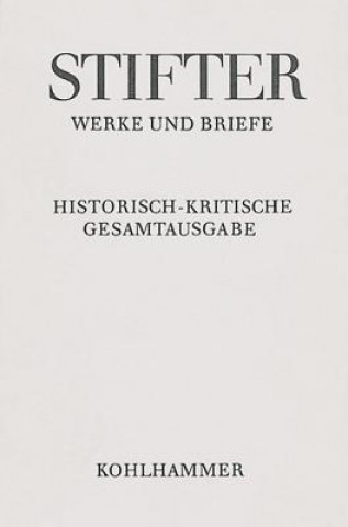 Könyv Werke und Briefe 10/3. Amtliche Schriften zu Schule und Universität Adalbert Stifter