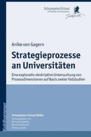 Kniha Strategieprozesse an Universitäten Anike von Gagern