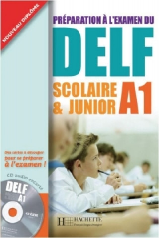 Carte DELF Scolaire & Junior A1. Livre + CD audio + Transcription + Corrigés Marie-Christine Jamet