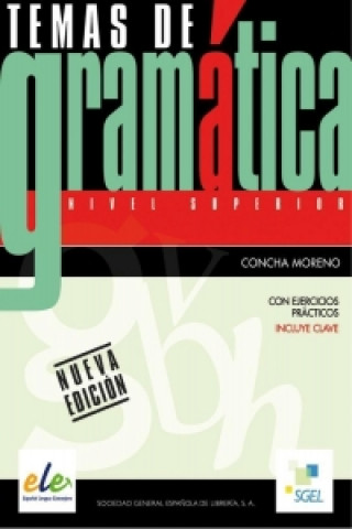 Kniha Temas de gramática Concha Moreno