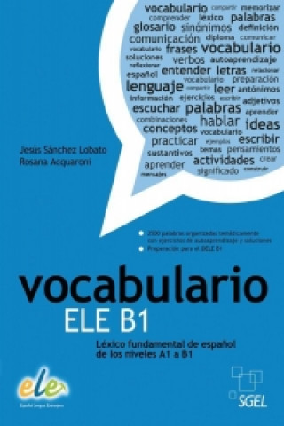 Kniha Vocabulario ELE B1 Jesús Sánchez Lobato