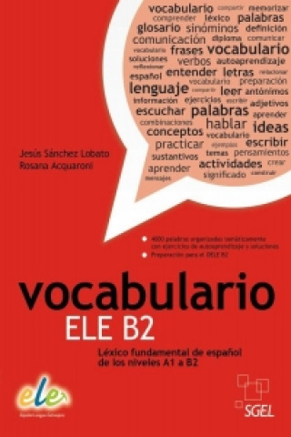 Kniha Vocabulario ELE B2 Jesús Sánchez Lobato
