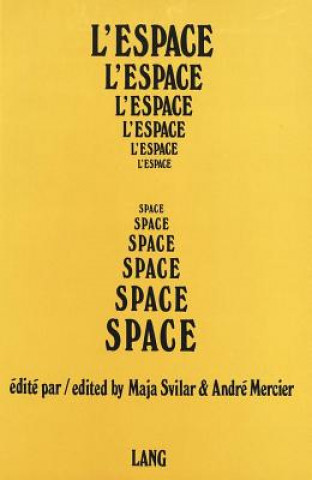 Buch L'espace - Space International Institute of Philosophy