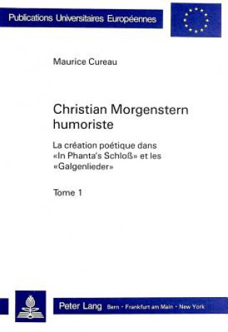 Książka Christian Morgenstern humoriste Maurice Cureau