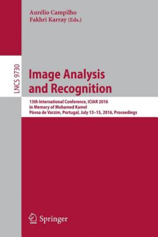 Könyv Image Analysis and Recognition Aurélio Campilho