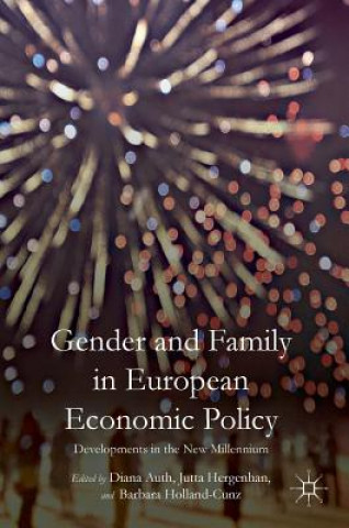 Kniha Gender and Family in European Economic Policy Diana Auth