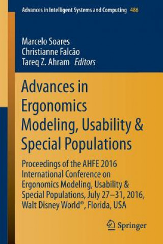 Könyv Advances in Ergonomics Modeling, Usability & Special Populations Marcelo Soares