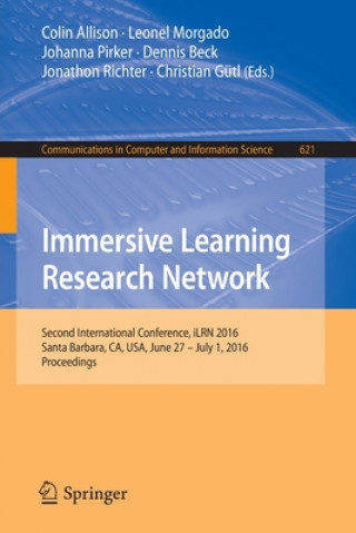 Book Immersive Learning Research Network Colin Allison