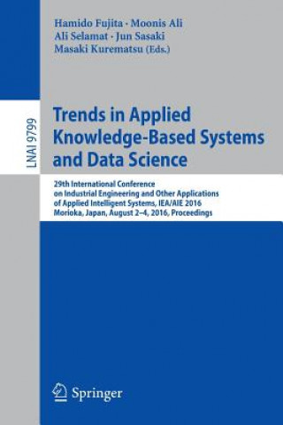 Książka Trends in Applied Knowledge-Based Systems and Data Science Hamido Fujita